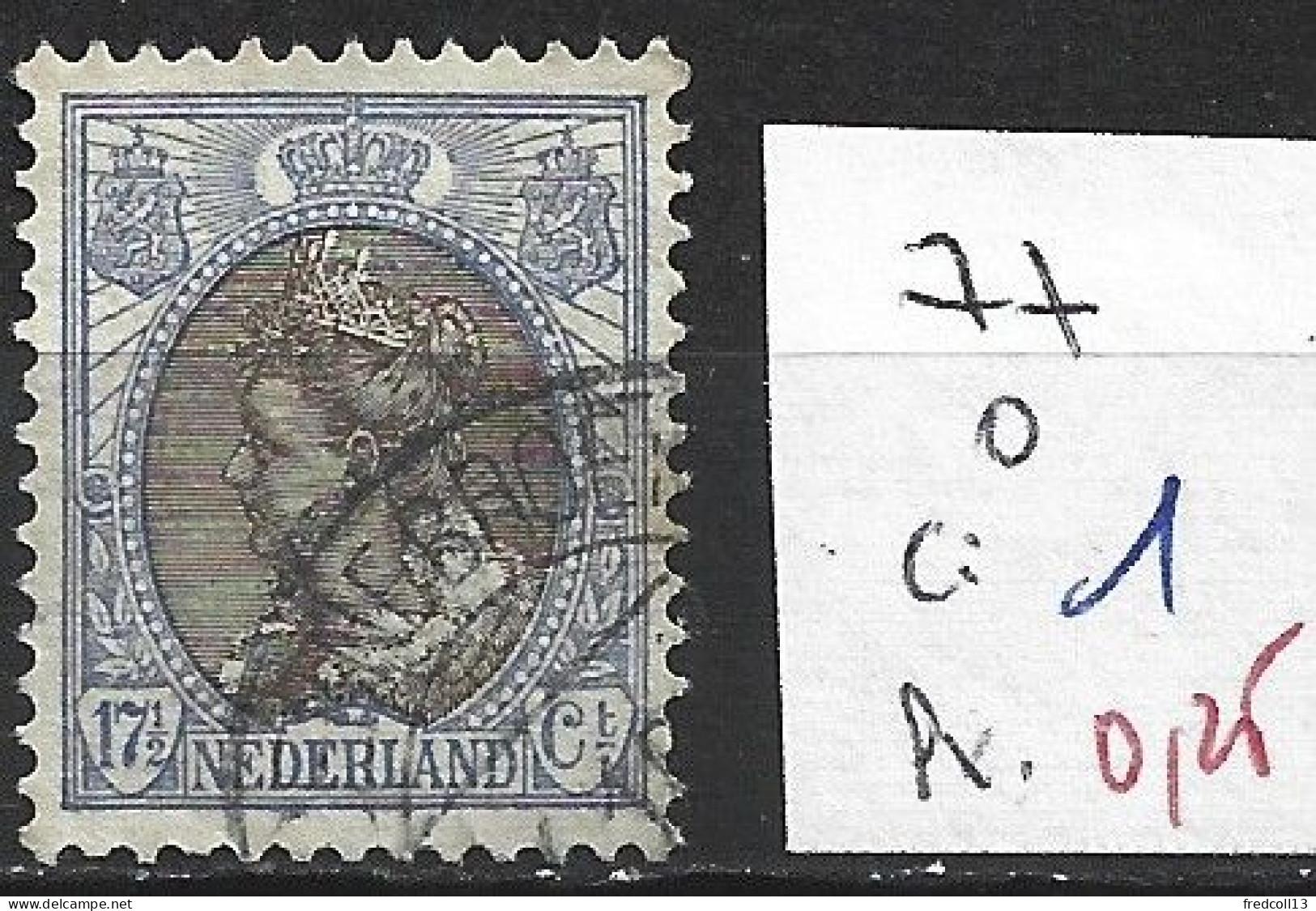 PAYS-BAS 77 Oblitéré Côte 1 € - Used Stamps