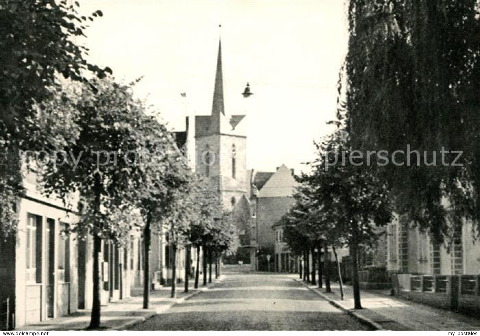 73163510 Duderstadt Bahnhofstrasse Mit St Servatius Kirche Duderstadt - Duderstadt