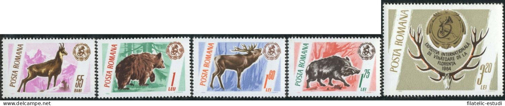 FAU2  Rumanía  Romania  Nº 2175/79  1965   MNH - Sonstige & Ohne Zuordnung