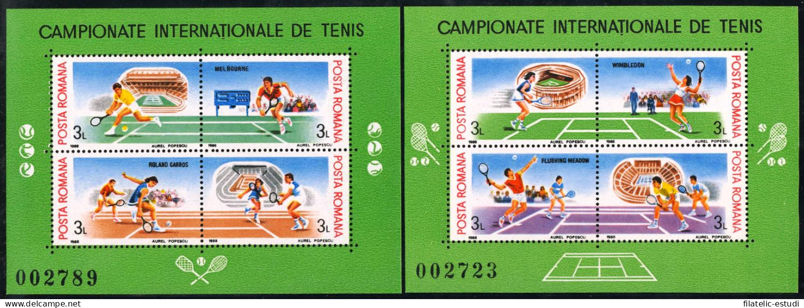 DEP2 Rumanía Romania  HB 196A/B   MNH - Other & Unclassified