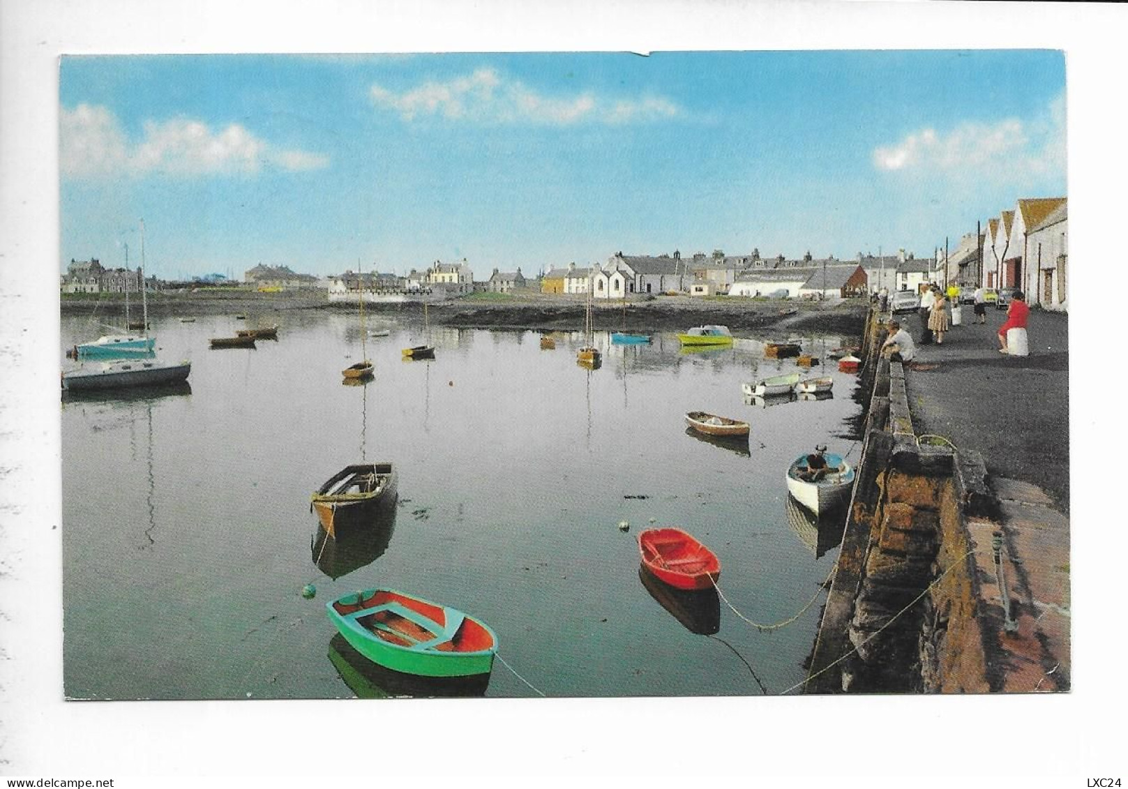 THE HARBOUR. ISLE OF WHITHORN. - Dumfriesshire