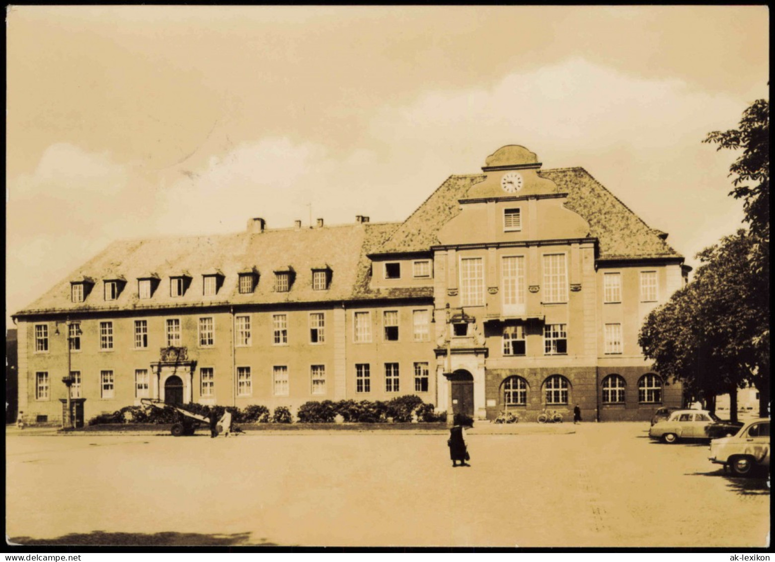 Ansichtskarte Weißwasser/Oberlausitz Rathaus 1964 - Weisswasser (Oberlausitz)