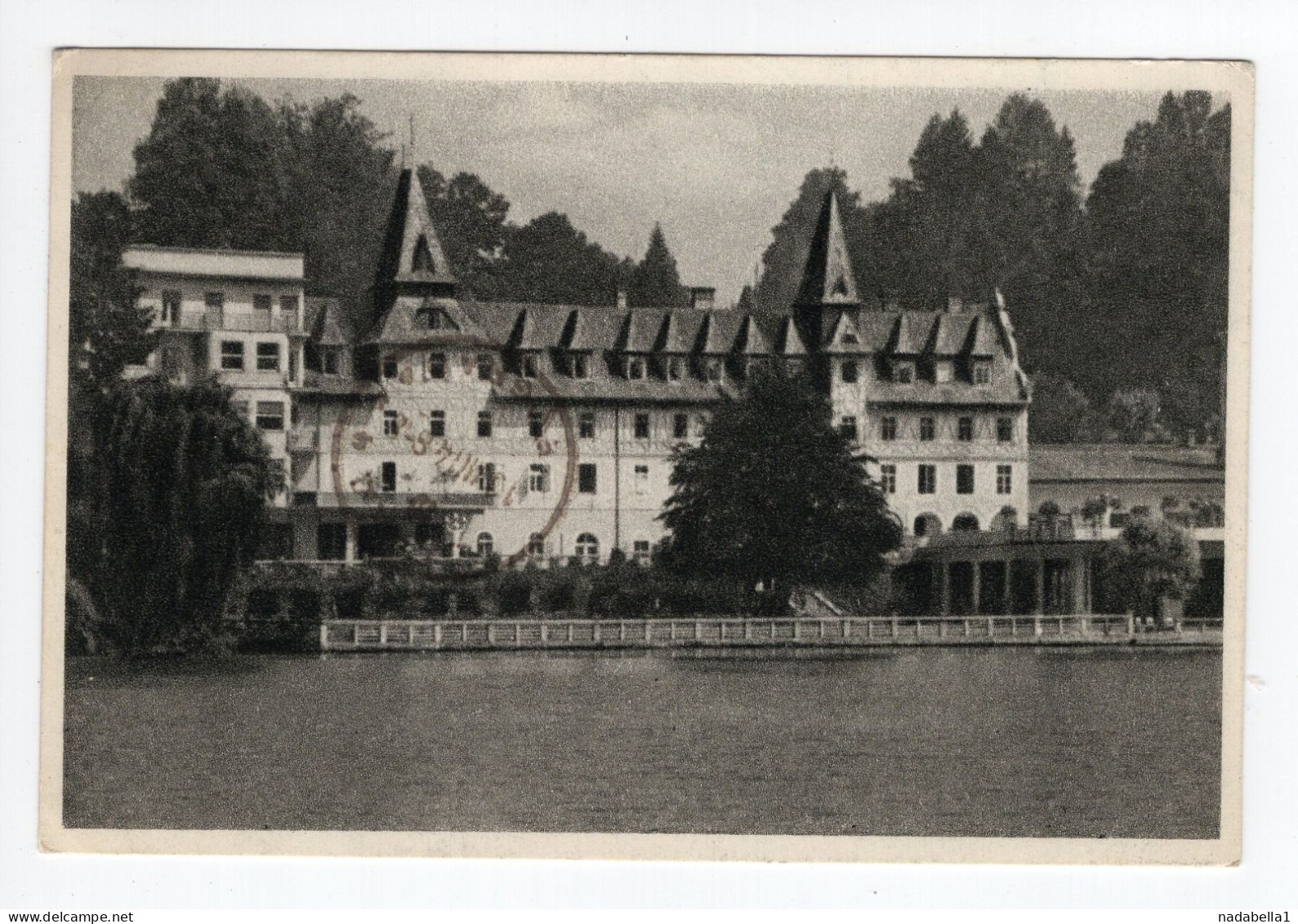 1948. YUGOSLAVIA,SLOVENIA,BLED,POSTCARD,USED TO BELGRADE - Jugoslawien