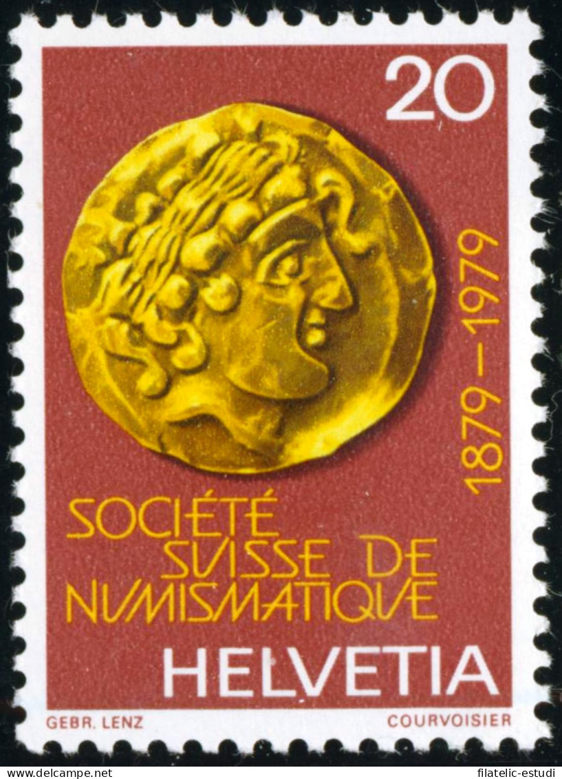 VAR1/S  Suiza Switzerland   Nº 1092   1979 Centº De La Sociedad Suiza De Numis - Andere & Zonder Classificatie