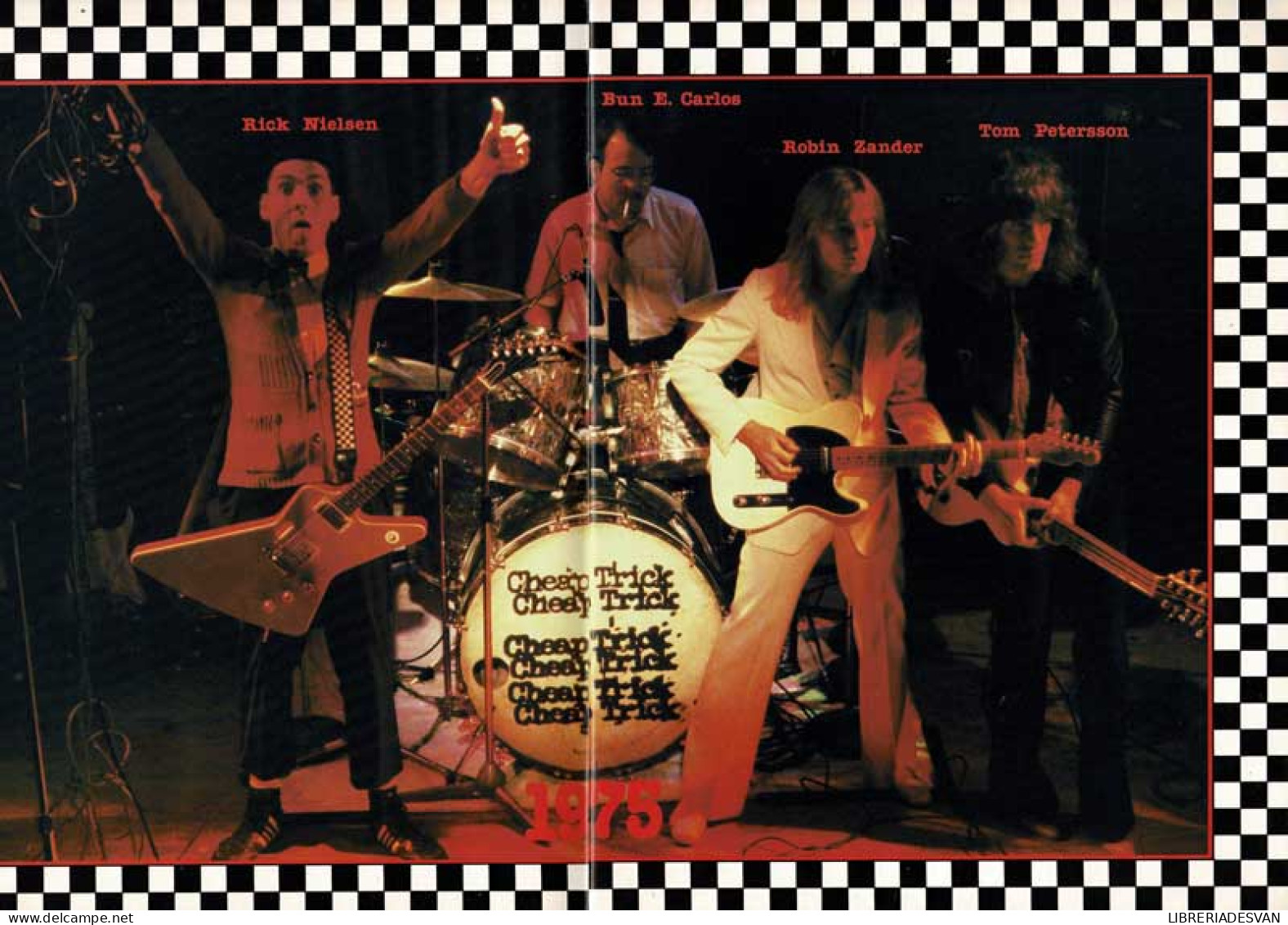 Cheap Trick 1979 Tour. Programa Gira - Kunst, Vrije Tijd