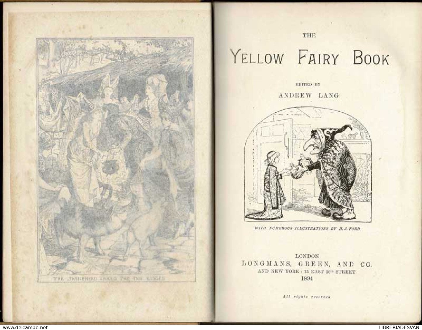 The Yellow Fairy Book - Andrew Lang - Children's