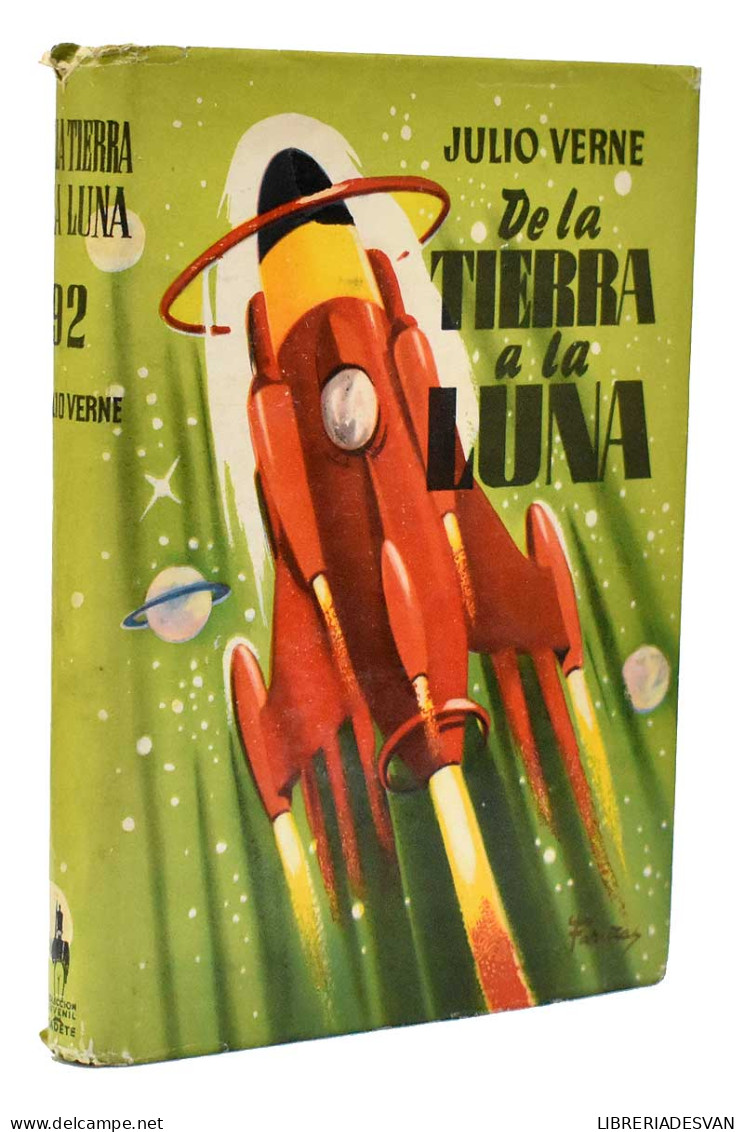 De La Tierra A La Luna - Julio Verne - Bök Voor Jongeren & Kinderen