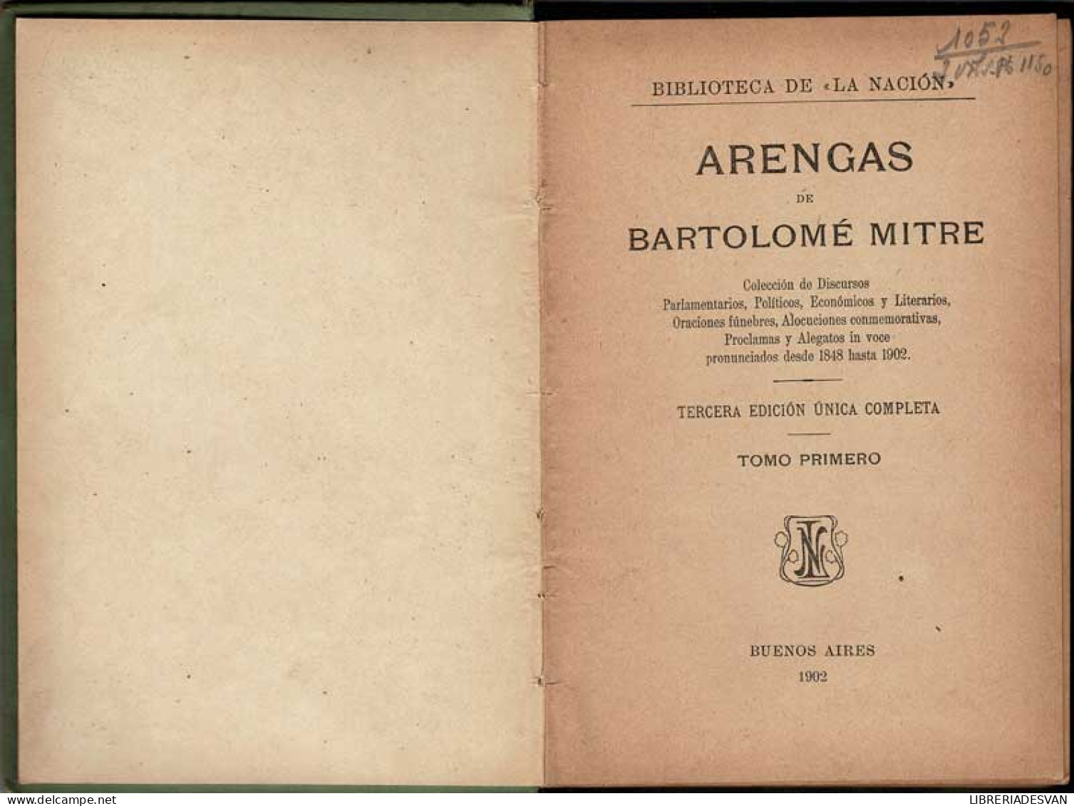 Arengas. Tomo I - Bartolomé Mitre - Gedachten