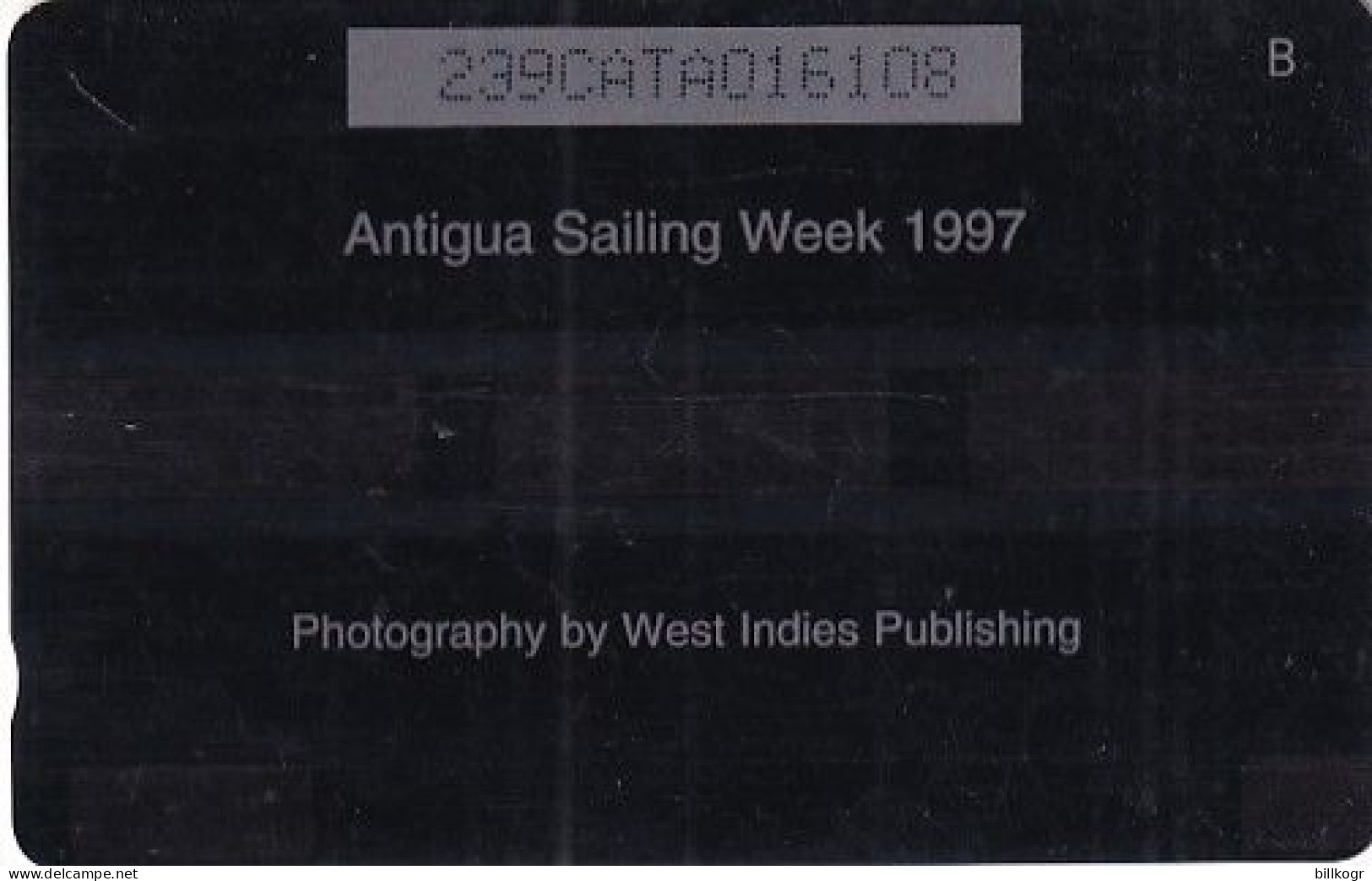 ANTIGUA & BARBUDA(GPT) - Sailing Week 2 1997, CN : 239CATA/B, Tirage %40000, Used - Antigua And Barbuda