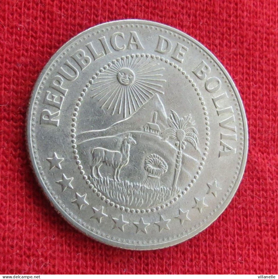 Bolivia 1 Peso Boliviano 1972 KM# 192 Lt 87 *VT Bolivie - Bolivie
