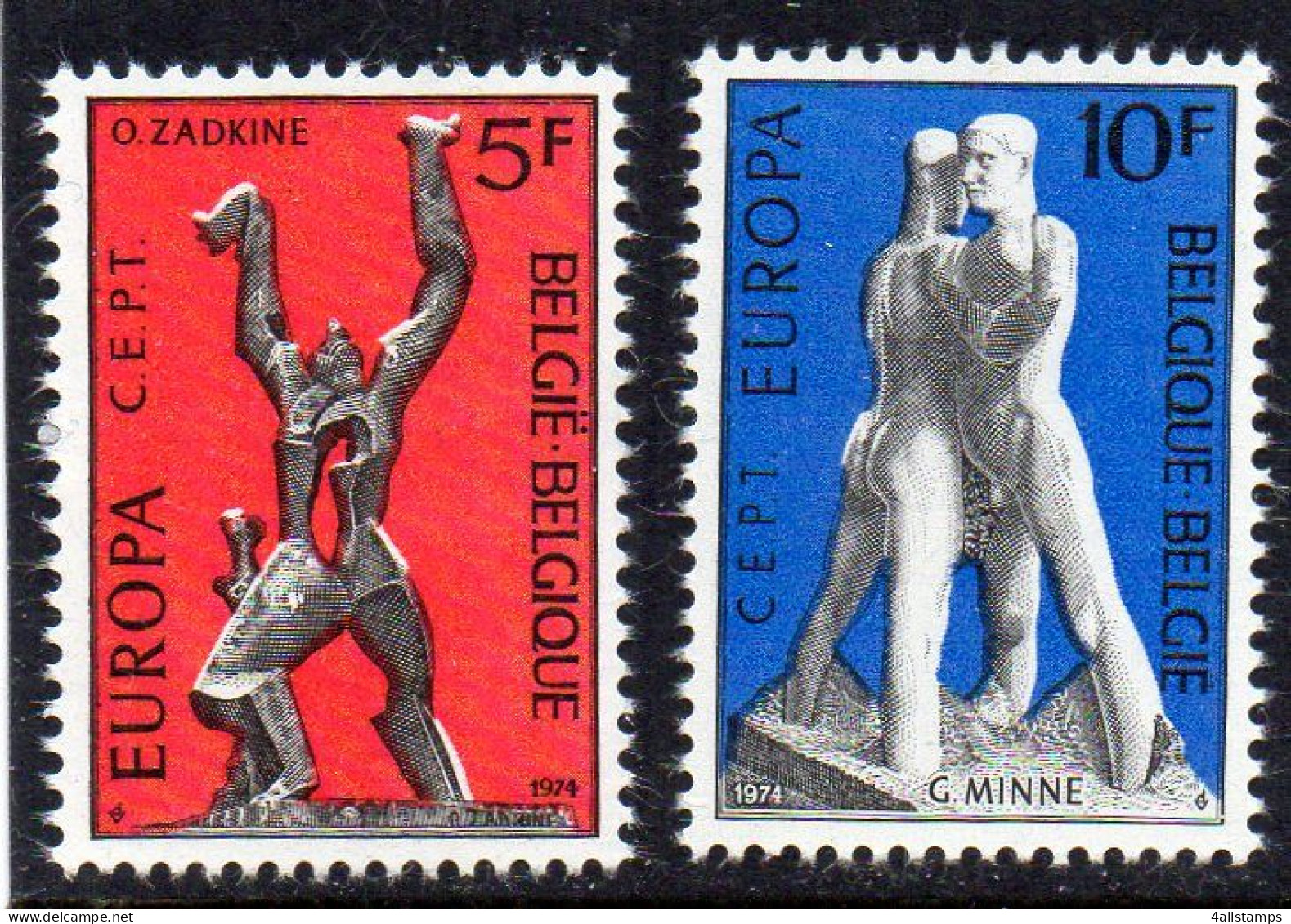 1974 Zwitserland MI N° 1029/1030: ** MNH, Postfris, Postfrisch , Neuf Sans Charniere - 1974