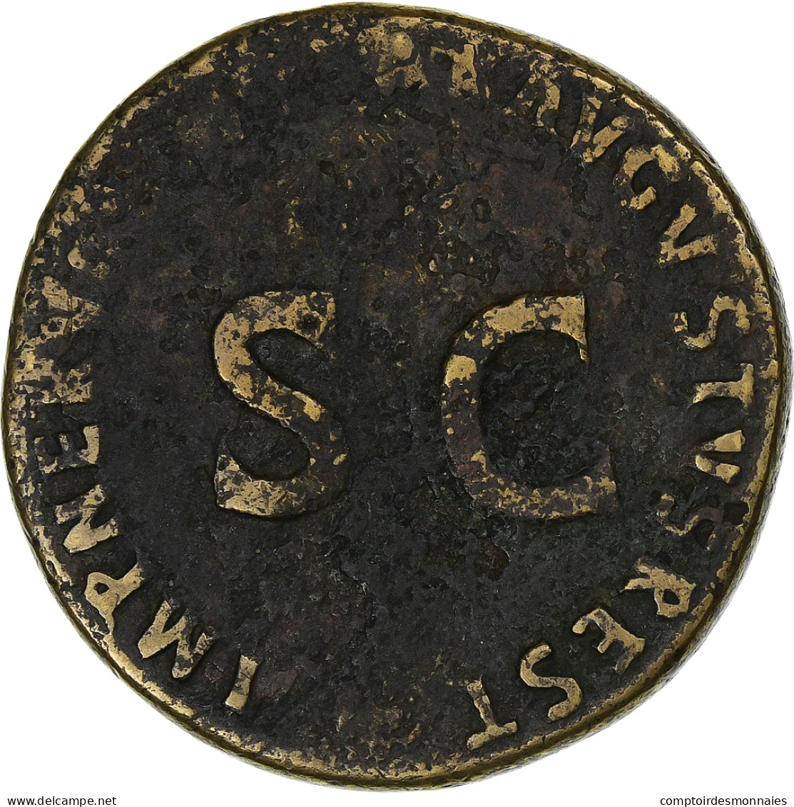 Nerva, Sesterce, 98, Asie Mineure, Bronze, TB+, RIC:136 - Les Flaviens (69 à 96)