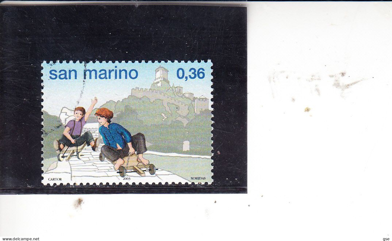 SAN MARINO  2003 - Sassone  1948° - Amarcord - Gebruikt