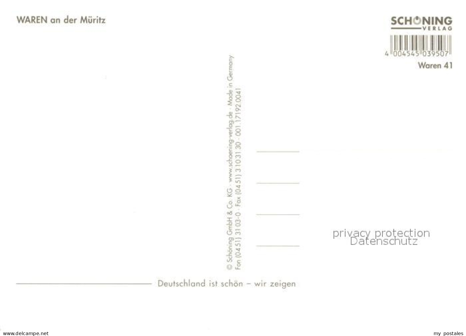 73180346 Waren Mueritz Fliegeraufnahme Hafen  Waren Mueritz - Waren (Mueritz)