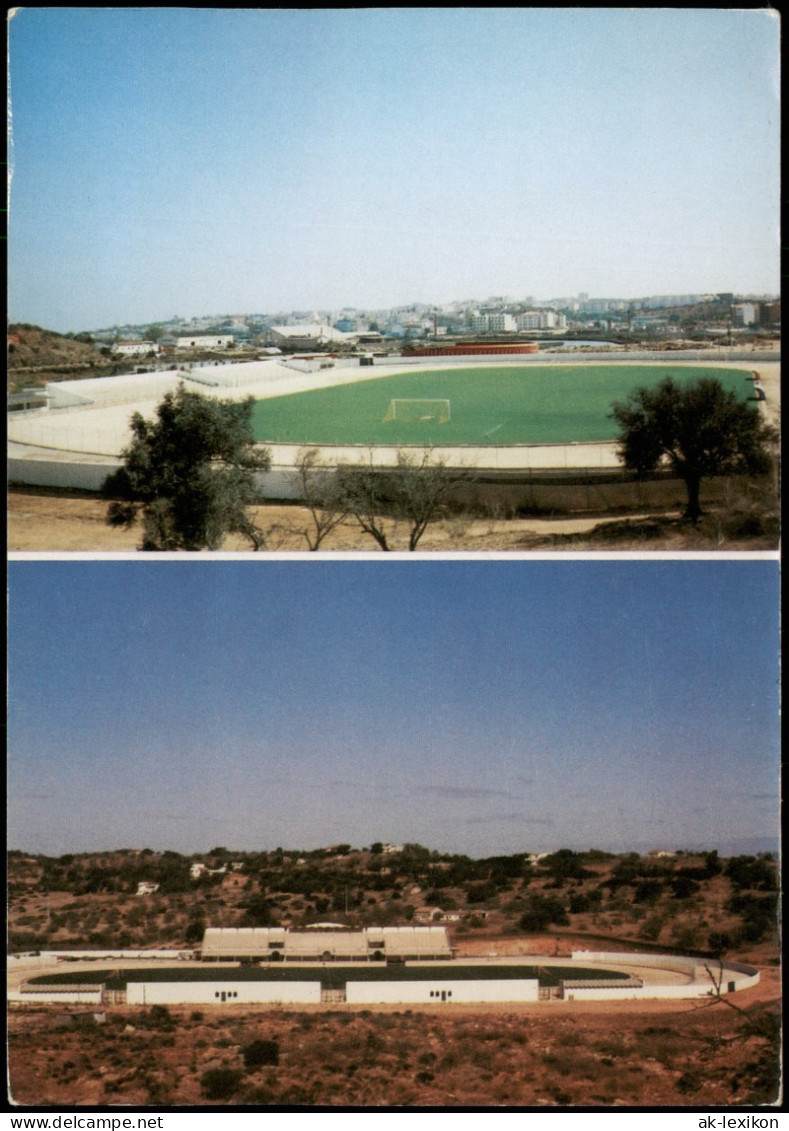 Postcard Lagos Estádio Rossio Da Trindade Stadion 1991 - Nigeria