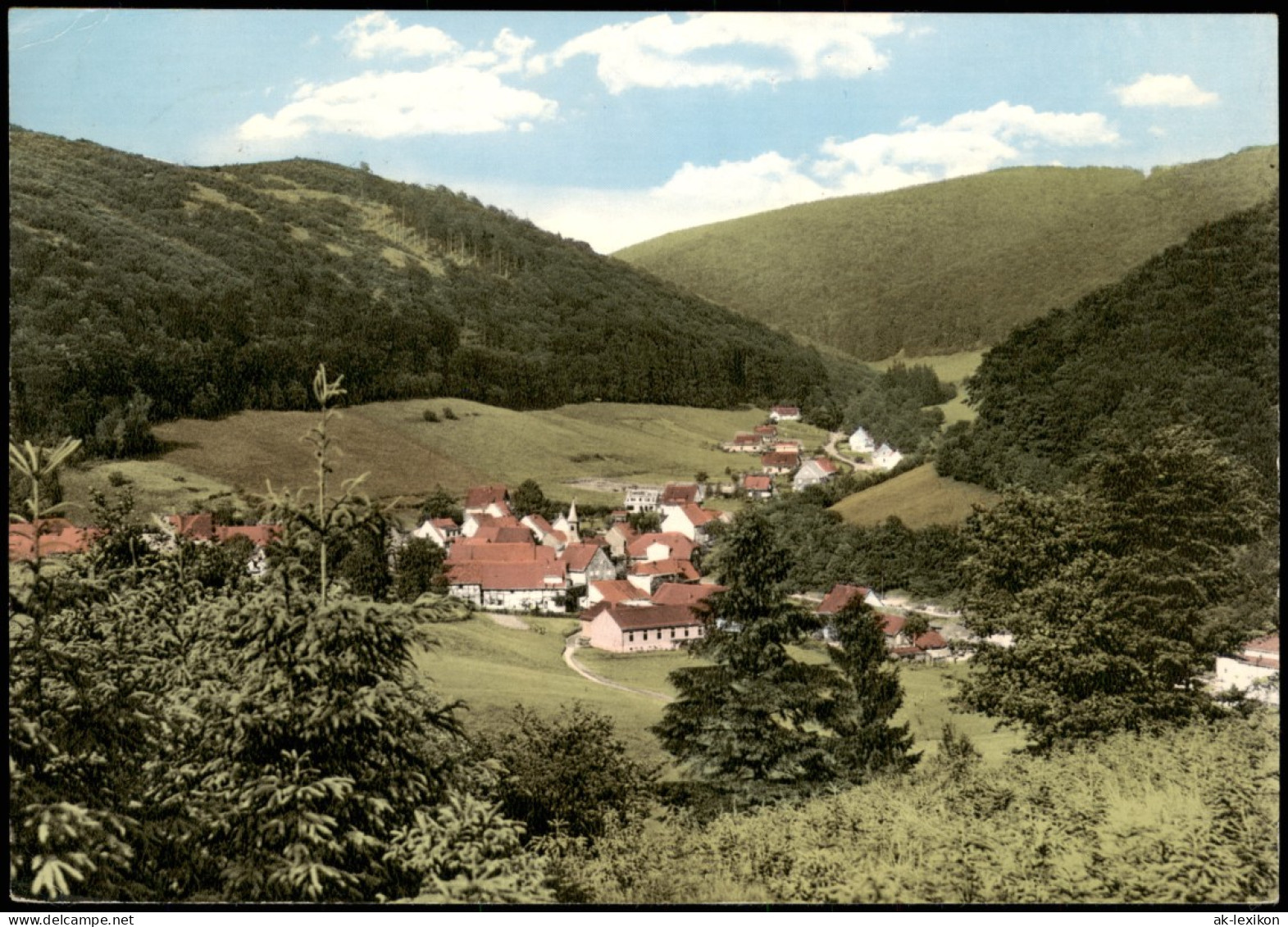 Ansichtskarte Lonau-Herzberg (Harz) Panorama-Ansicht 1970 - Herzberg