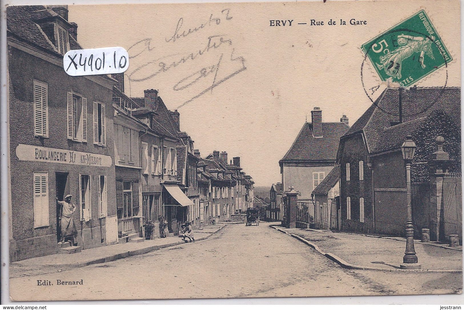 ERVY- RUE DE LA GARE- - Ervy-le-Chatel