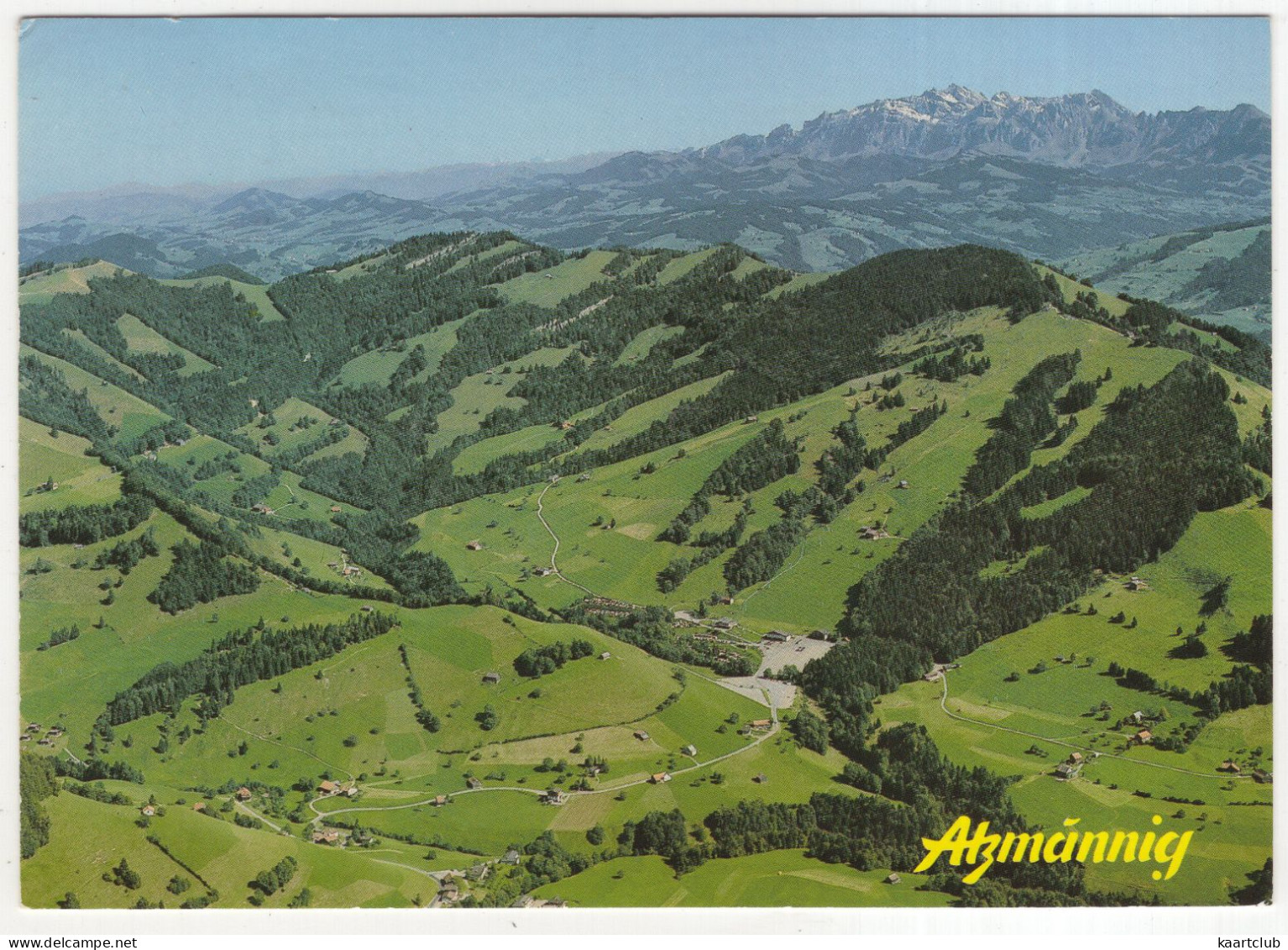 Atzmännig - Flugaufnahme Goldingen SG - (Suisse/Schweiz) - Goldingen