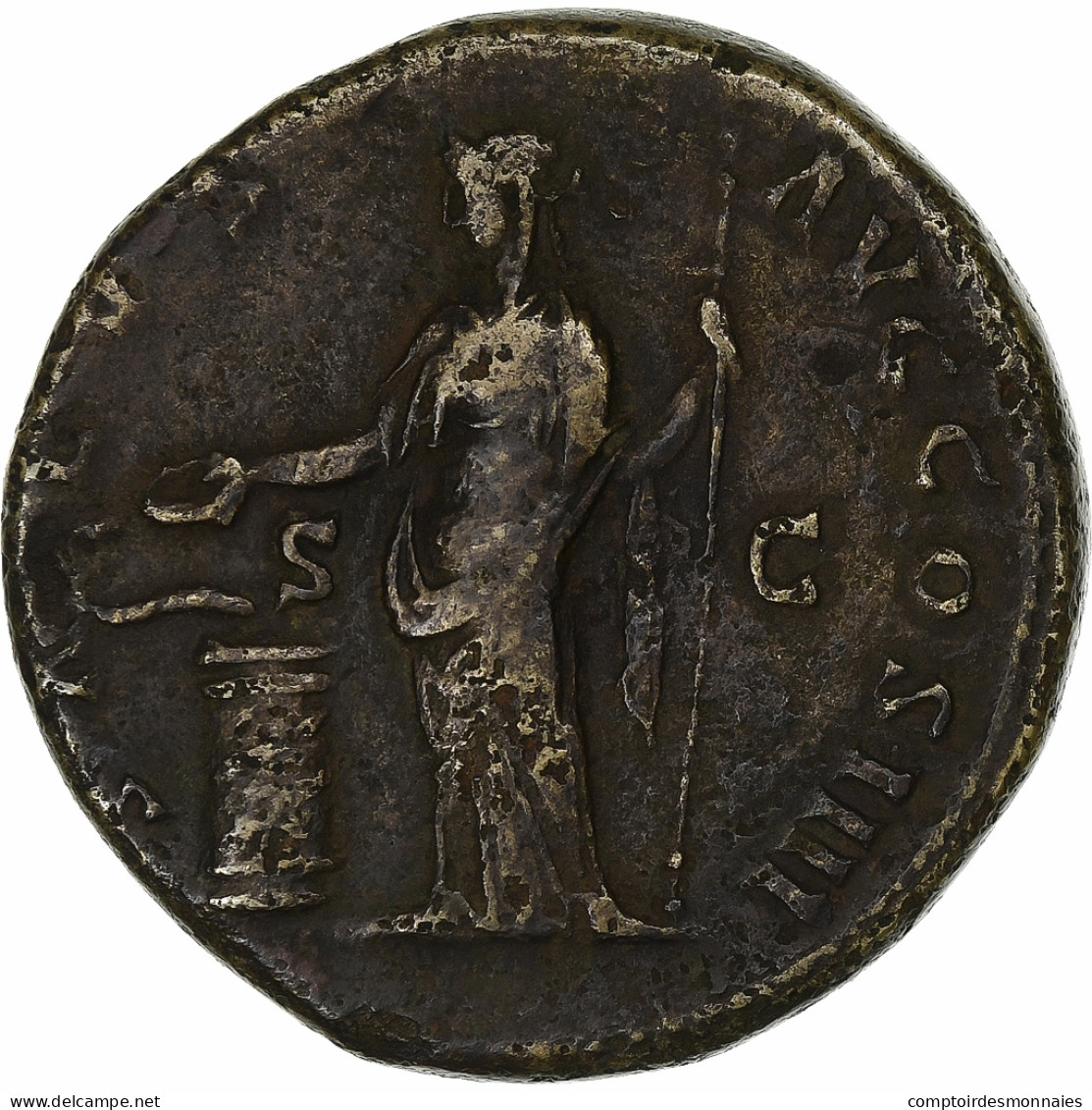 Antonin Le Pieux, Sesterce, 152-153, Rome, Bronze, TTB, RIC:906 - Die Antoninische Dynastie (96 / 192)