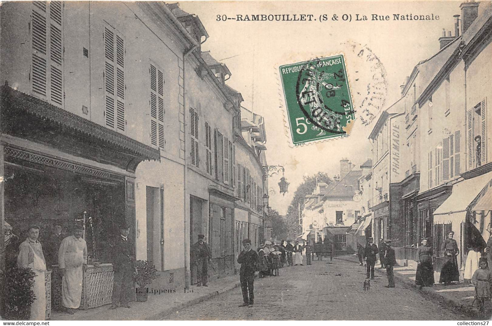 78-RAMBOUILLET- RUE NATIONALE - Rambouillet