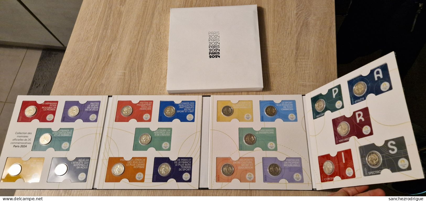 Paris 2024 - Olimpics Games - Jeux Olympiques - 20 Coincards - Collezioni