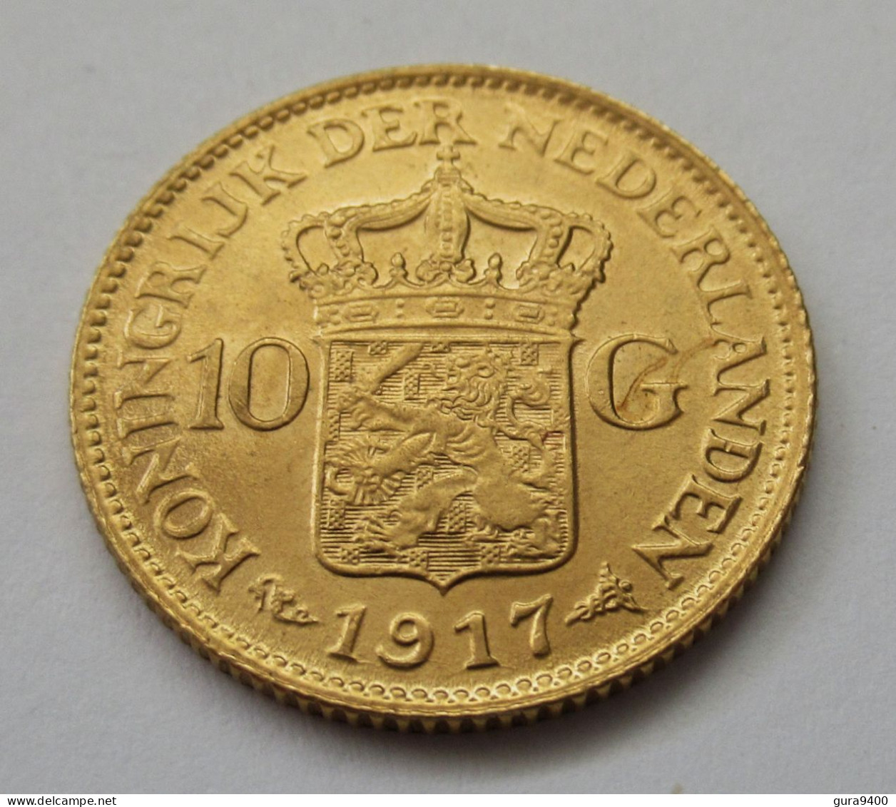 Nederland 10 Gulden 1917 Wilhelmina - 10 Gulden