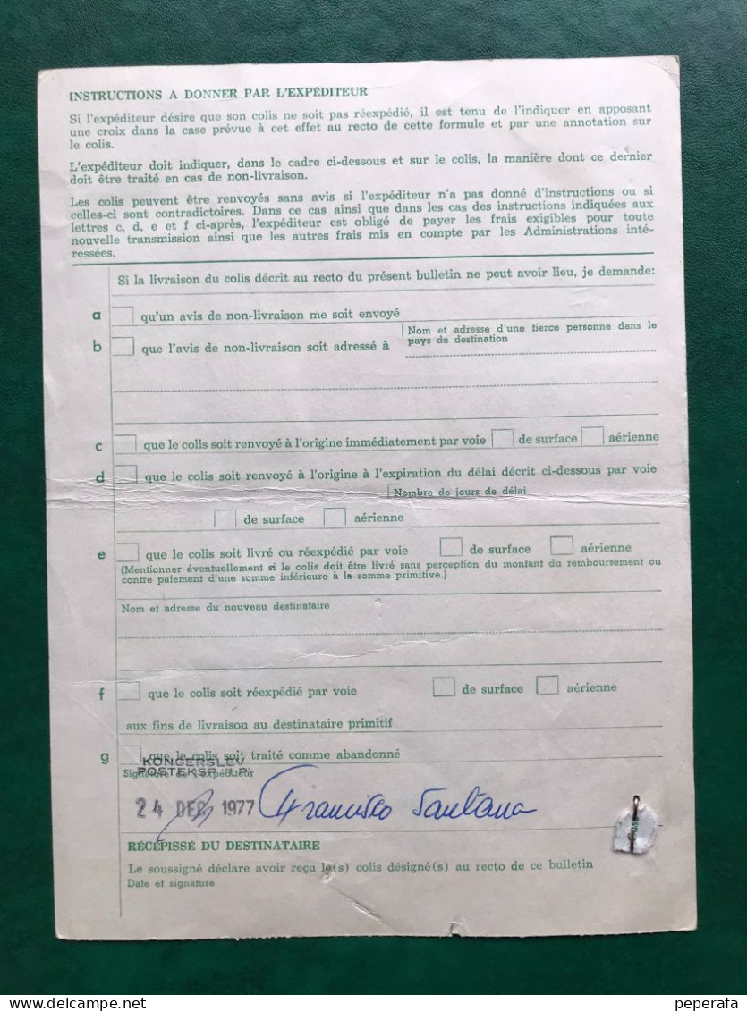 España Spain 1977, DOCUMENTO POSTAL BOLETÍN DE EXPEDICIÓN 504 PTS, Postmark Cancel RARO! - Viñetas De Franqueo [ATM]