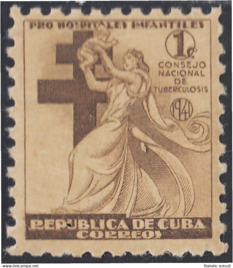 Cuba Beneficencia 4 1941 Consejo Nacional De Tuberculosis Para La Infancia MNH - Sonstige & Ohne Zuordnung
