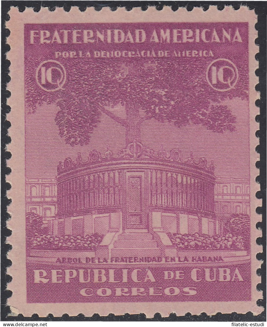 Cuba 272 1942/43 Árbol De La Fraternidad En La Habana MH - Andere & Zonder Classificatie