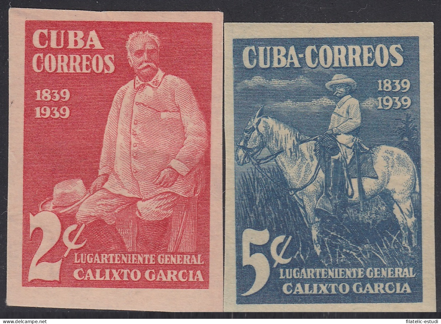 Cuba 260a /61a 1940 Calixto García Lugarteniente Sin Dentar MH - Andere & Zonder Classificatie