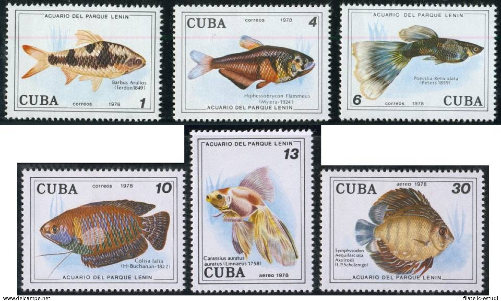 FAU5  Cuba  Nº 2058/61 + A 286/87  1978   MNH - Andere & Zonder Classificatie