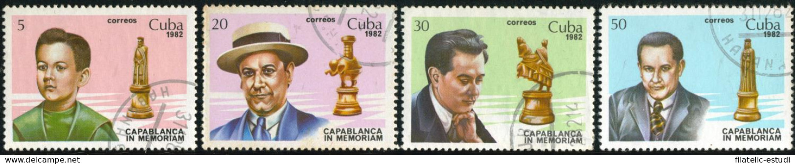 AJZ2   Cuba  Nº 2409/12  1982   Matasellos De Favor - Autres & Non Classés