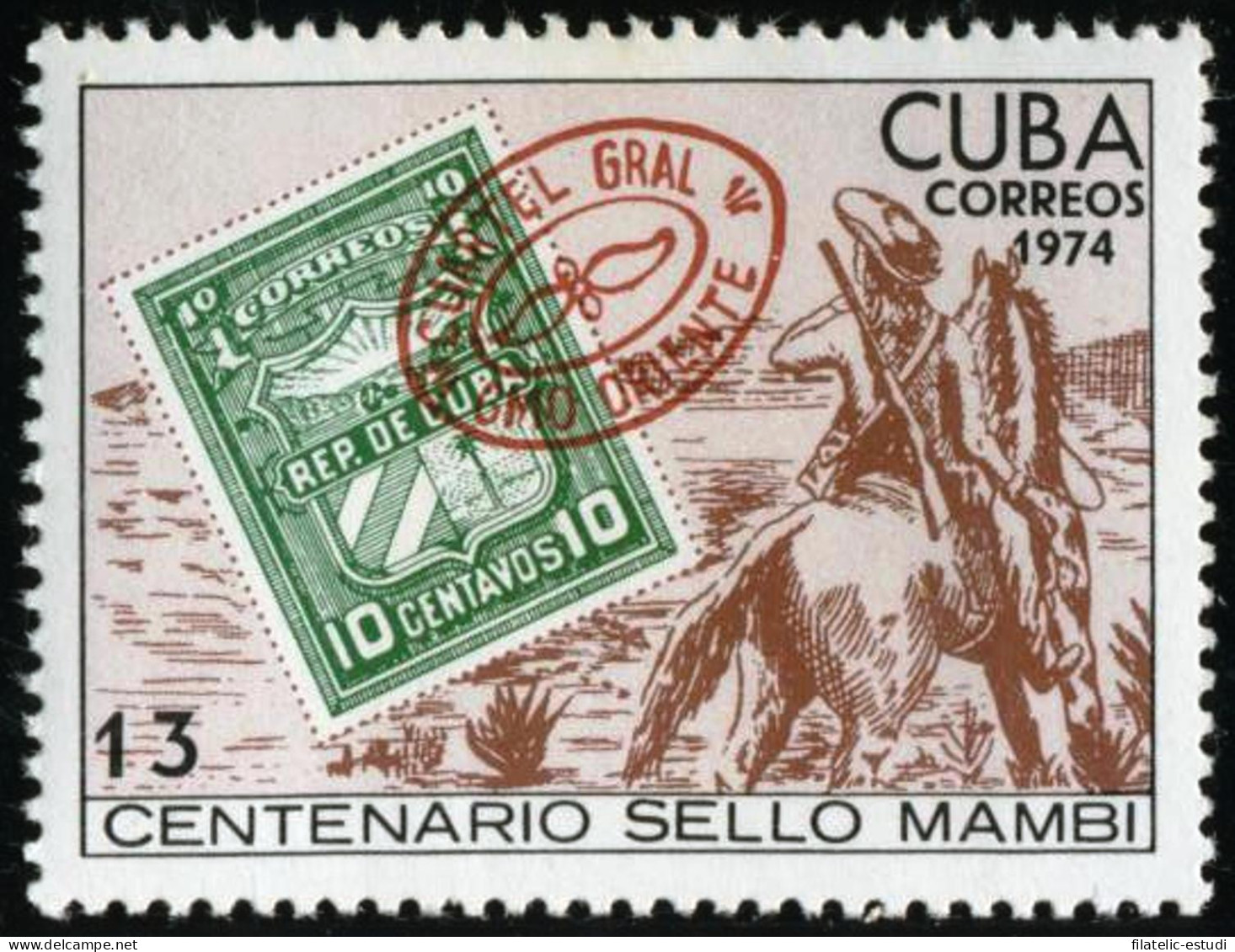 FL1/VAR2  Cuba  Nº 1809  1974  MNH - Andere & Zonder Classificatie