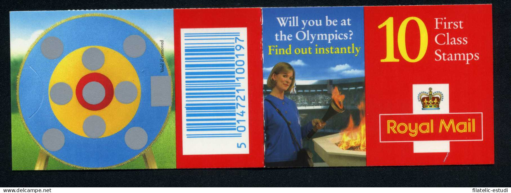 Gran Bretaña - 2065Aaolympics  Carnet 10 Sellos Nº 2065Aa, ¿ Estaràs En Los JJ - Unclassified