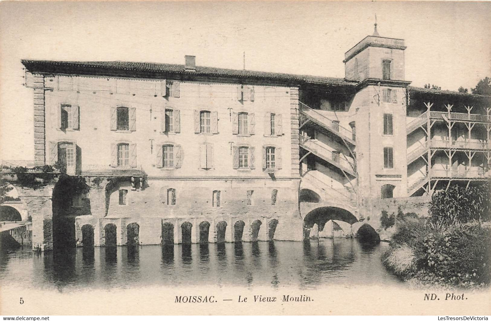 FRANCE - Moissac - Vue Générale Sur Le Vieux Moulin - Vue De L'extérieur - Carte Postale Ancienne - Moissac
