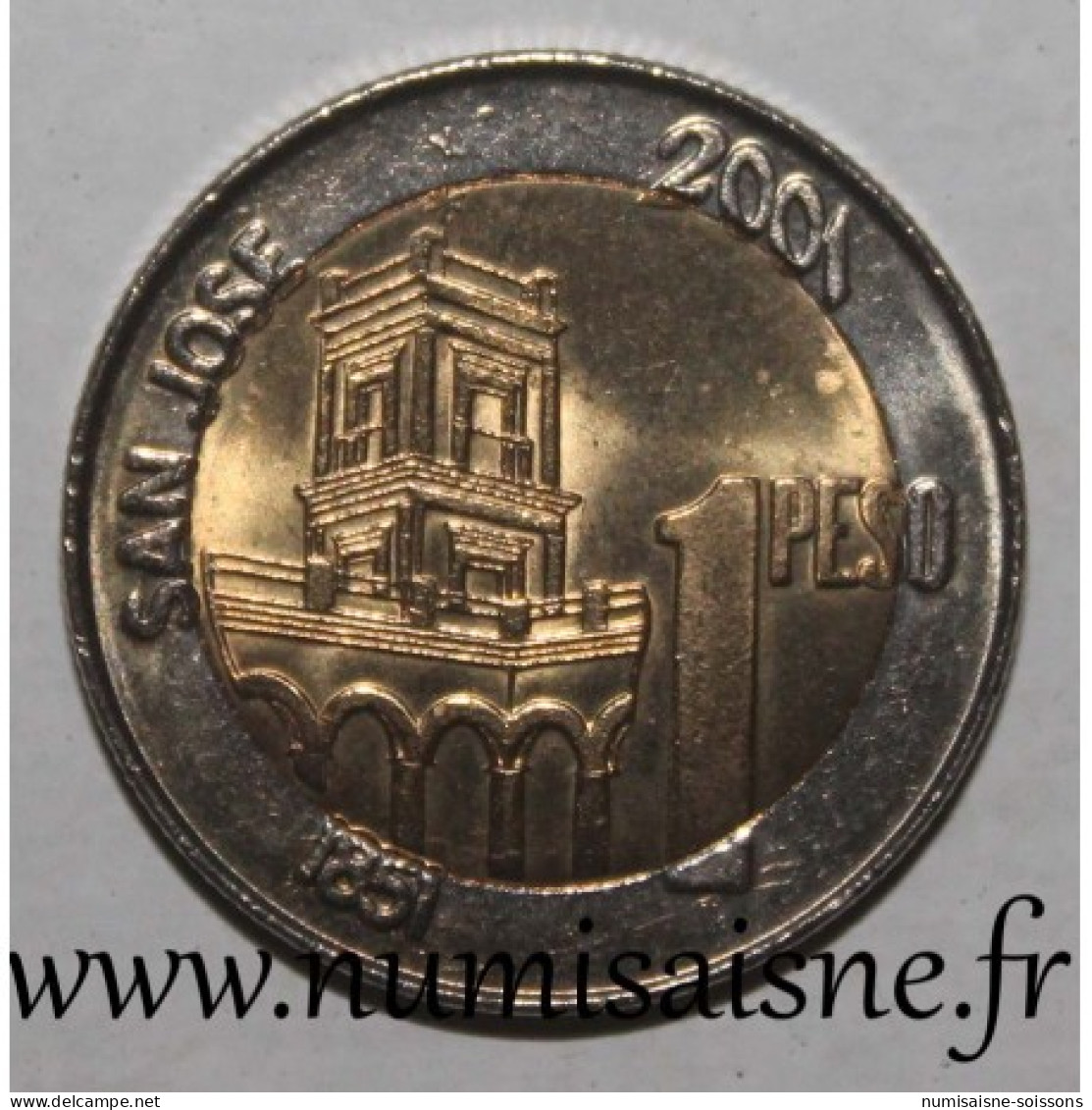 ARGENTINE - KM 132 - 1 PESO 2001 - Général Urquiza - SPL - Argentine