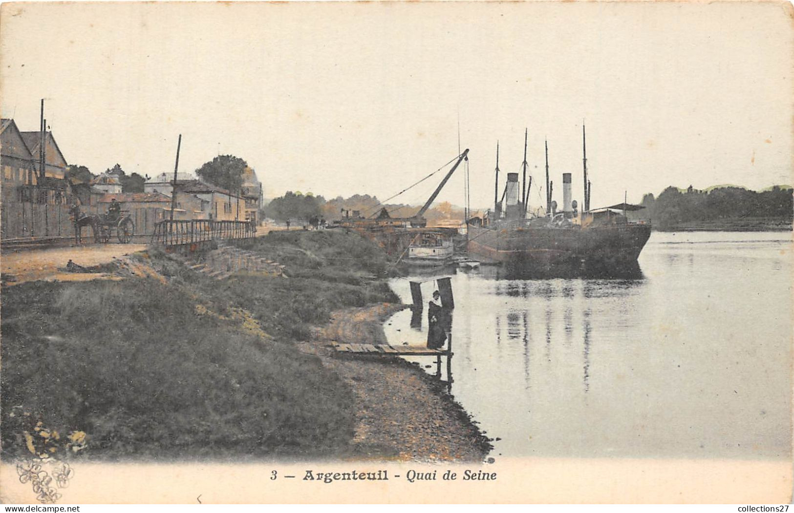 95-ARGENTEUIL- QUAI DE SEINE - Argenteuil