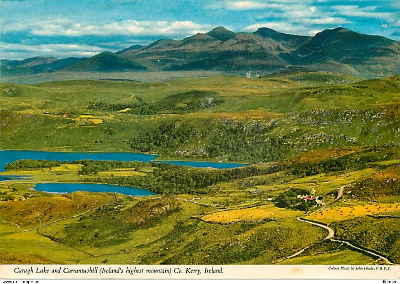 Irlande - Kerry - Caragh Lake And Carrantuohill (Ireland's Highest Mountain) - Ireland - CPM - Voir Scans Recto-Verso - Kerry