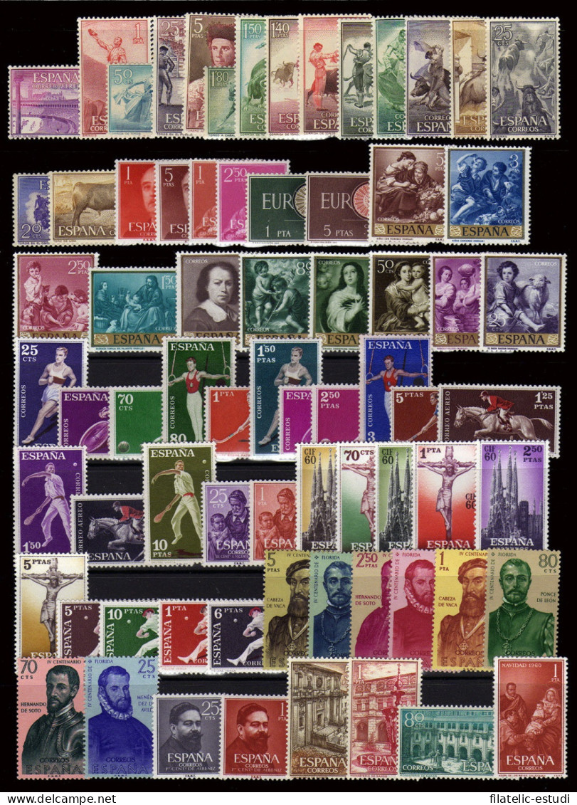 España Spain Año Completo Year Complete 1960 MNH - Annate Complete
