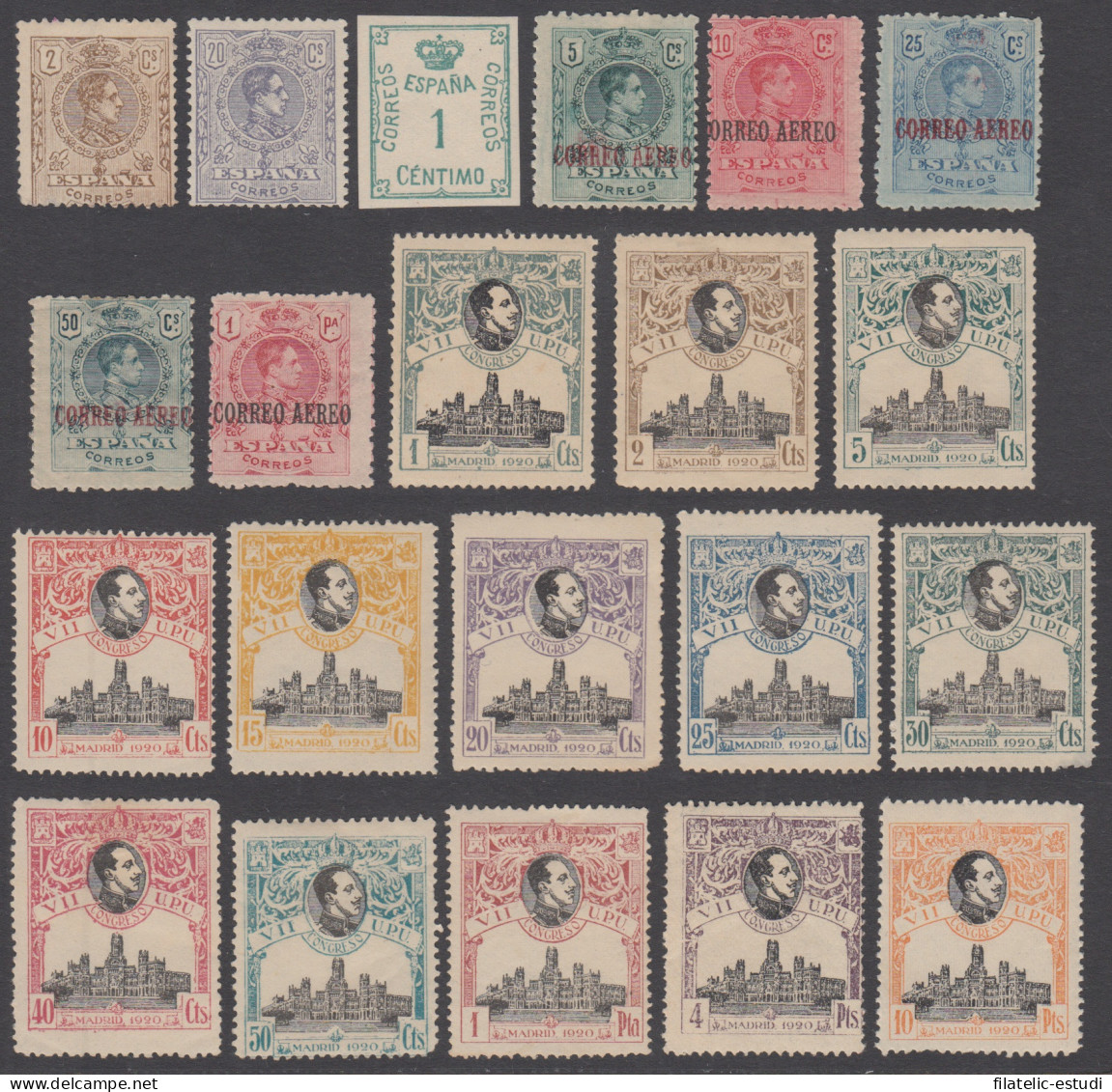 España Spain Año Completo Year Complete 1920 MNH - Annate Complete