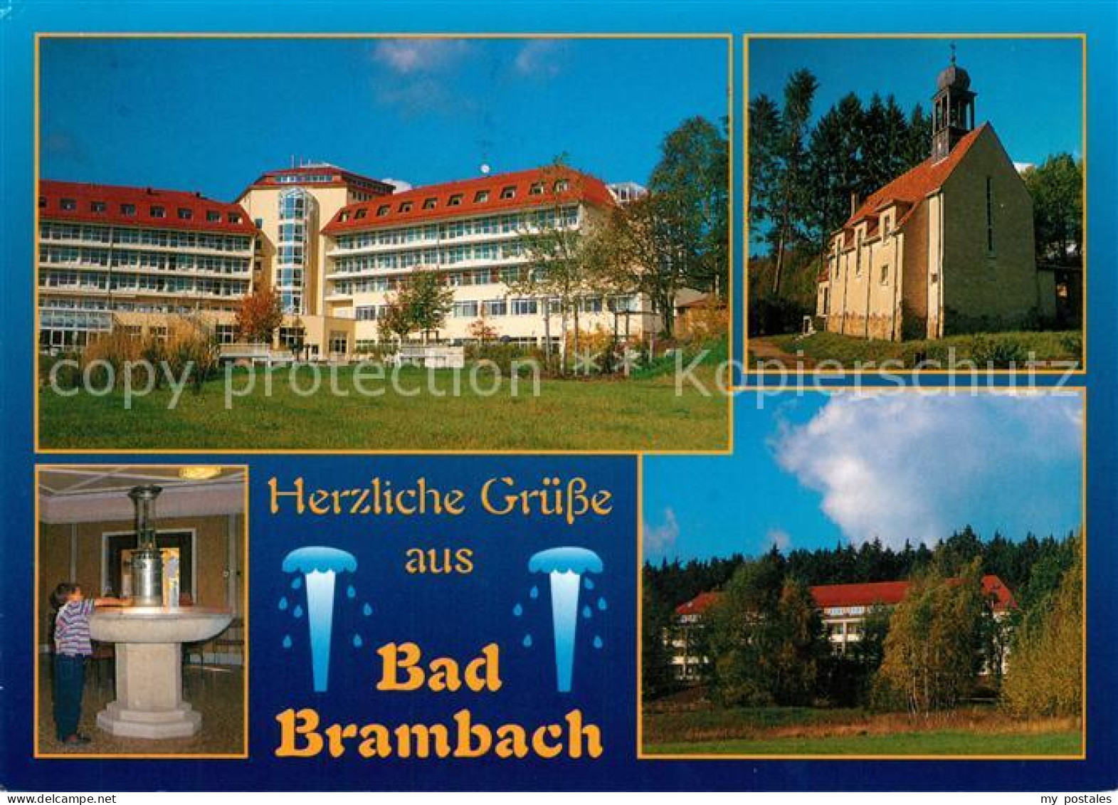 73177893 Bad Brambach Klinik Sankt Walburgen Kapelle Wettinquelle Julius Fucik H - Bad Brambach