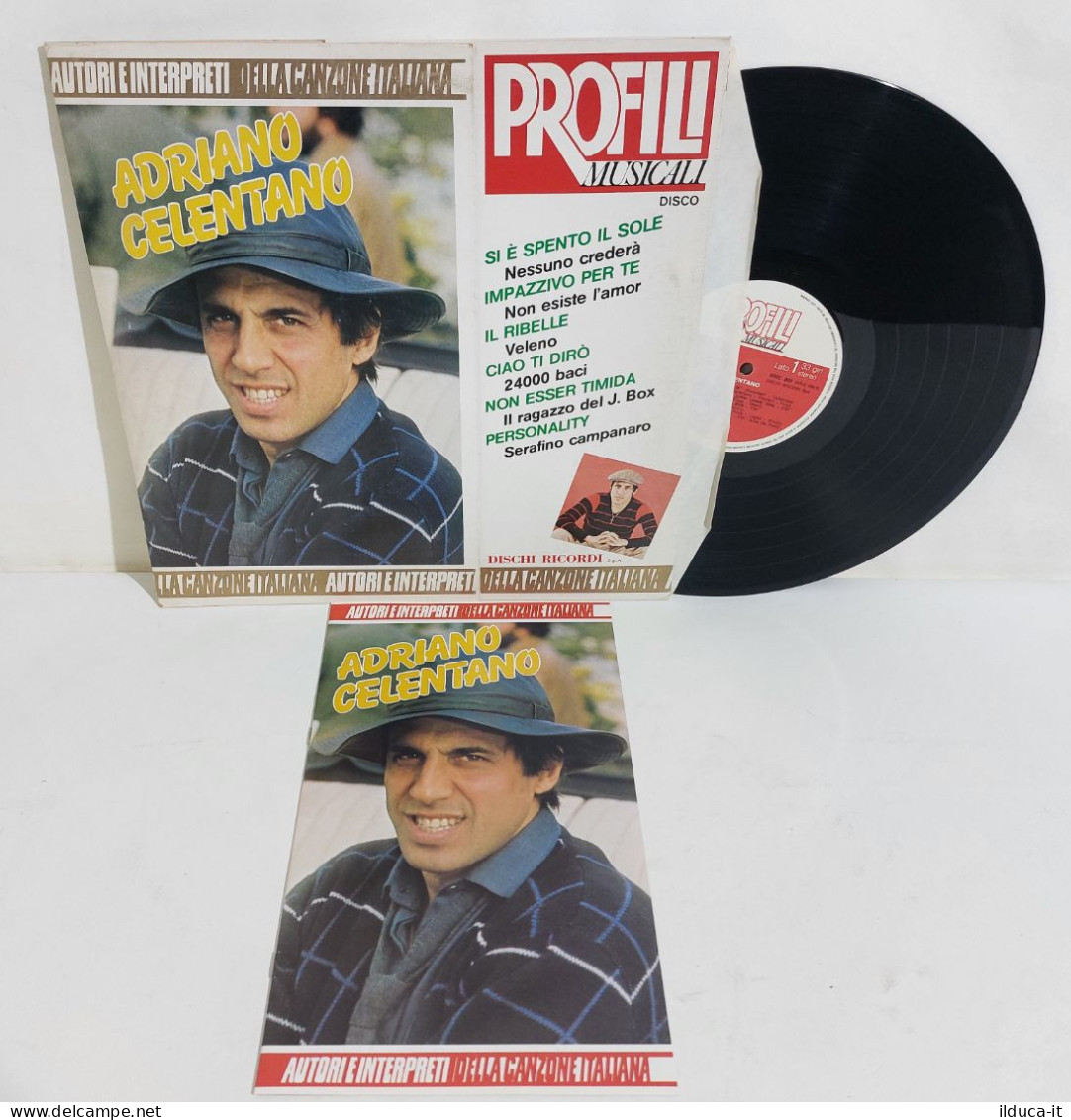 56885 LP 33 Giri - Profili Musicali - Adriano Celentano - Autres - Musique Italienne