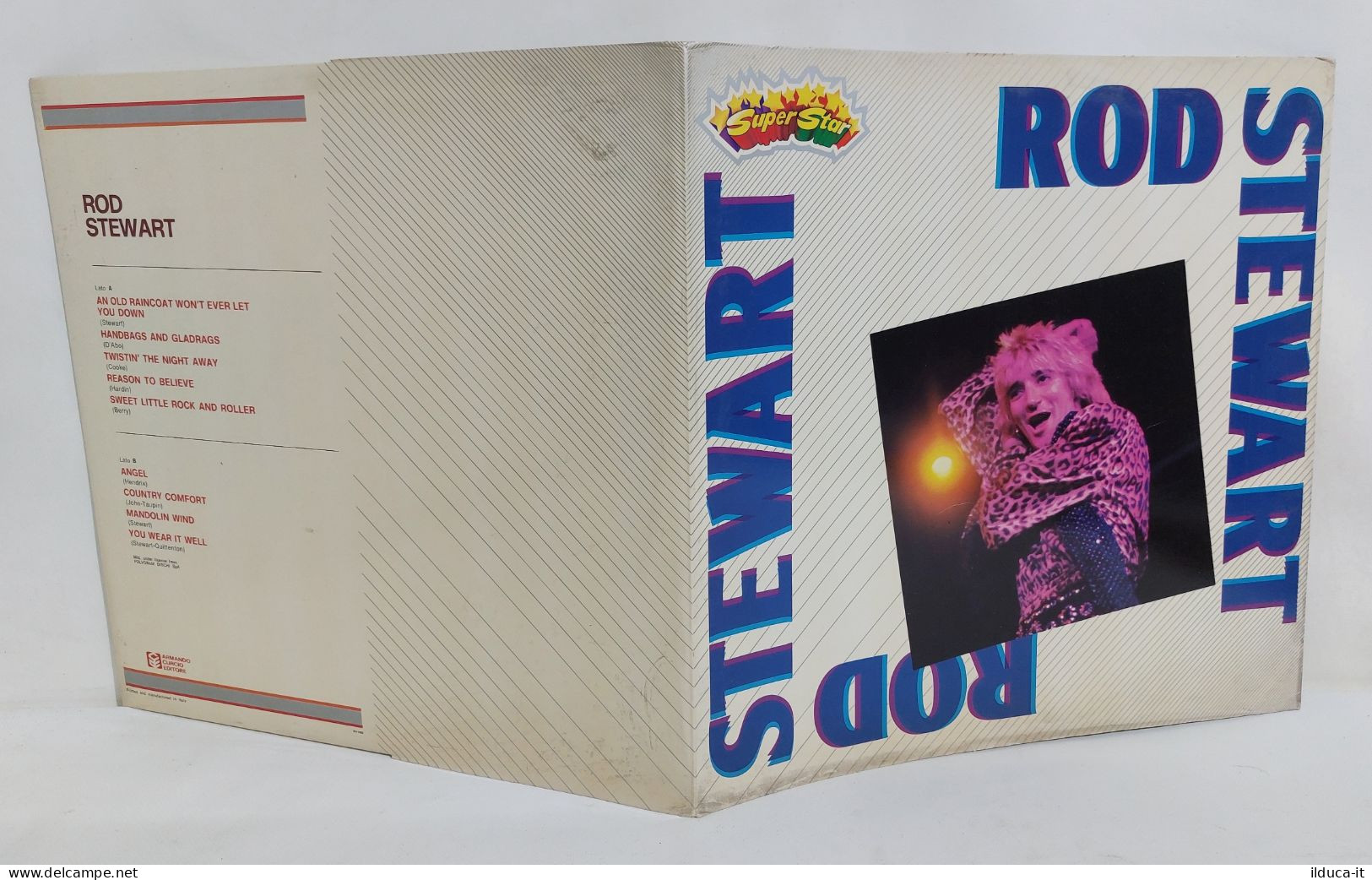 56907 LP 33 Giri Gatefold - Super Star - Rod Stewart - Disco, Pop