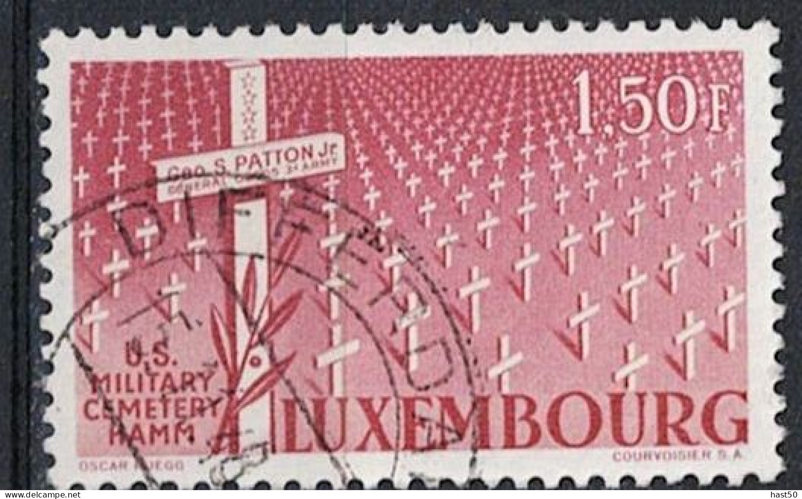 Luxemburg - General Patton (MiNr: 423) 1947 - Gest Used Obl - Gebraucht