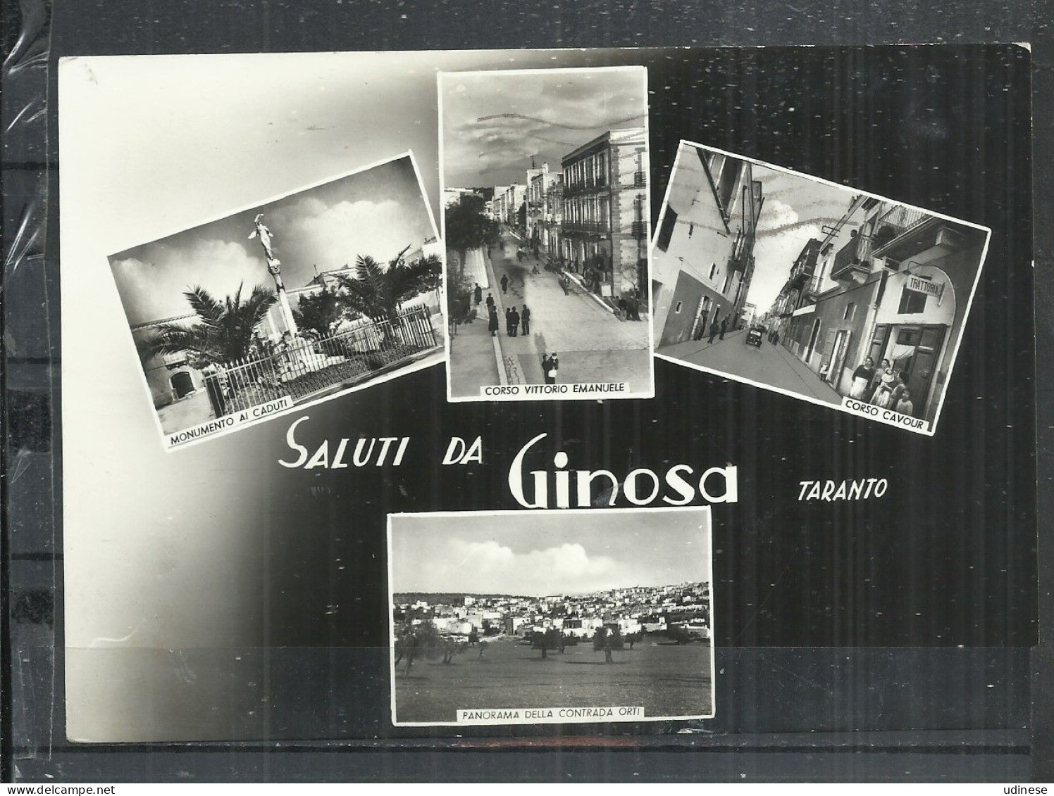 GINOSA (TARANTO) 1957 - VEDUTE - Other & Unclassified