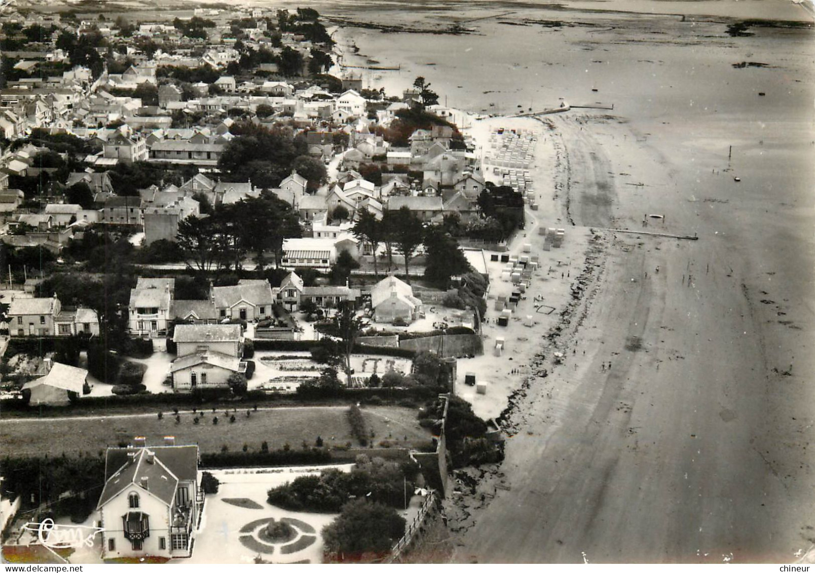 LA BERNERIE EN RETZ LA GRANDE PLAGE VUE GENERALE AERIENNE - La Bernerie-en-Retz