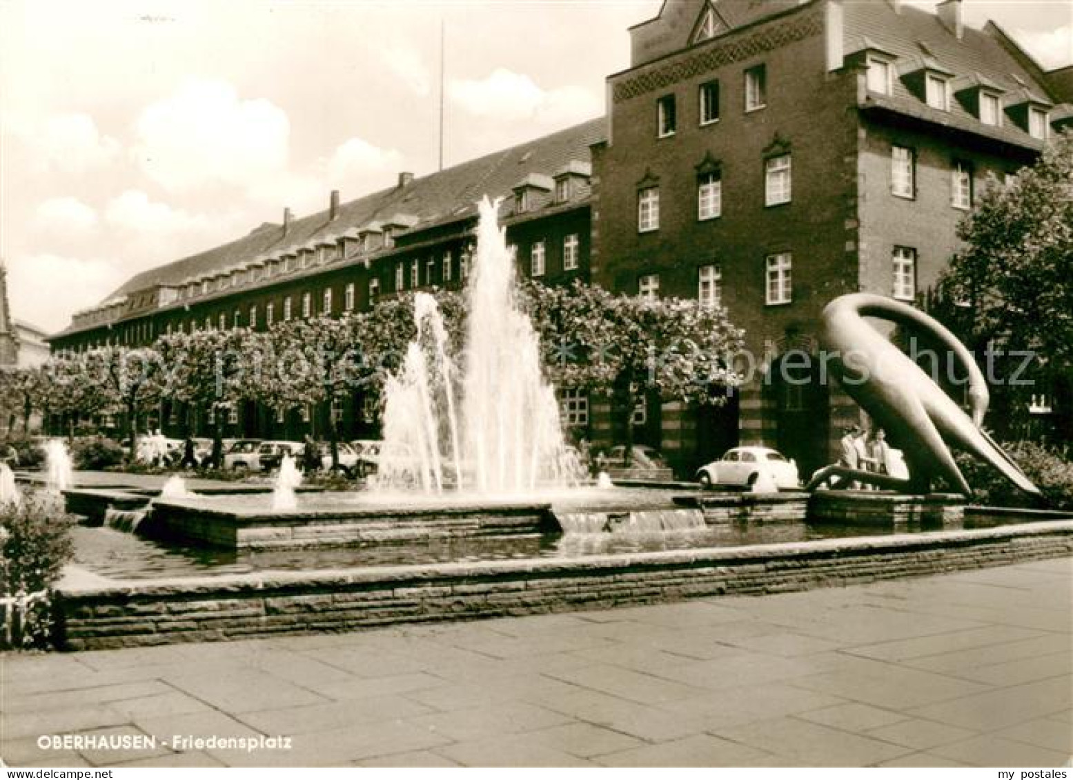 73040020 Oberhausen Friedensplatz Oberhausen - Oberhausen