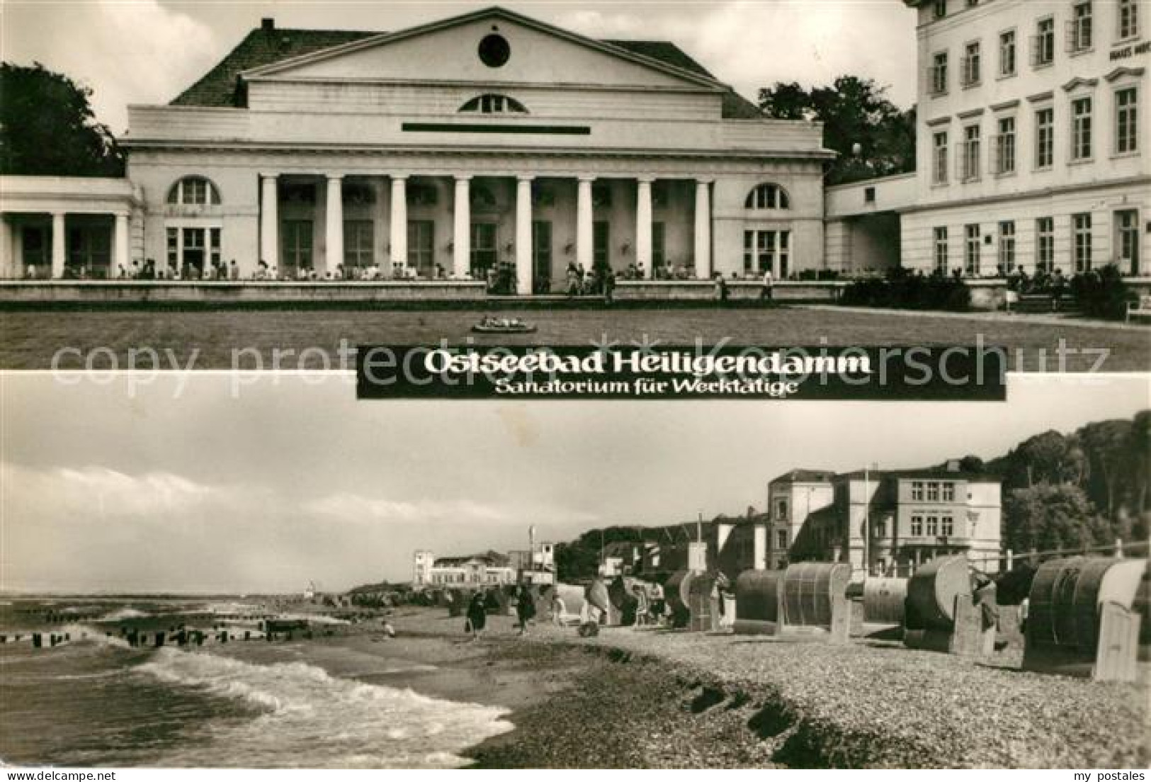 73036569 Heiligendamm Ostseebad Sanatorium Fuer Werktaetige Strand Heiligendamm  - Heiligendamm