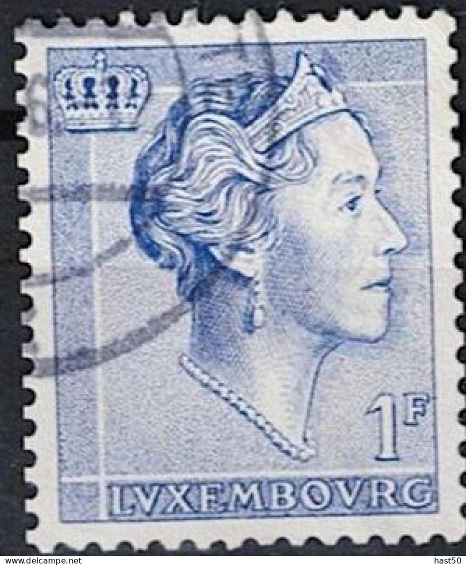 Luxemburg - Großherzogin Charlotte " Typ Diadem" (MiNr: 625) 1960 - Gest Used Obl - Gebraucht