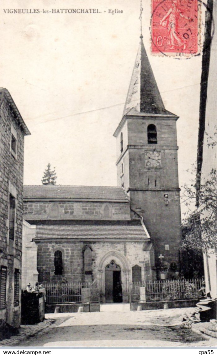 VIGNEULLES LES HATTOCHATEL  -  Eglise - Vigneulles Les Hattonchatel